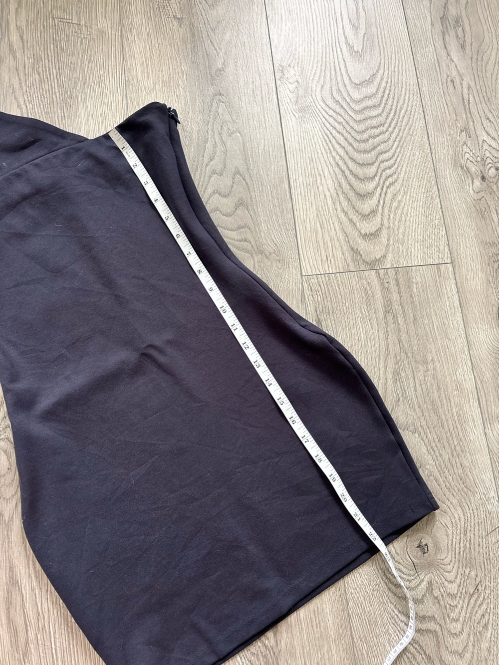 Superdown Asymmetrical One-Shoulder Navy Blue Bodycon Mini Dress | Size Small - Picture 7 of 10
